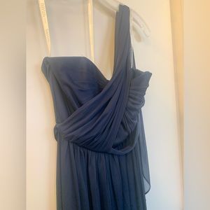 Bridesmaid dress - navy, like new!